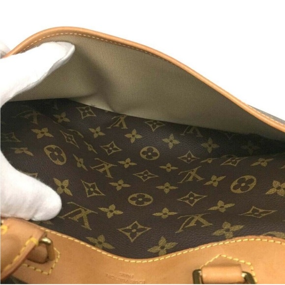 LOUIS VUITTON Deauville Boston Bag LIKE NEW! Monogrammed - Picture 4 of 12